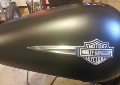 Motorcycle Tank Dent Repair