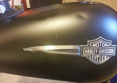 Motorcycle Tank Dent Repair