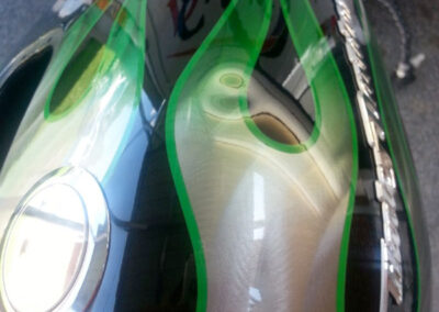 Motorcycle Tank Dent Repair